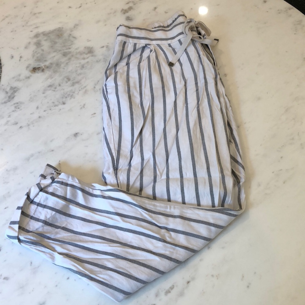 Linen Crop pants